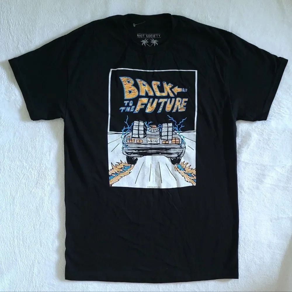 Riot Society "Back to the Future" Graphic Tee👕 - NWOT - Picture 9 of 10